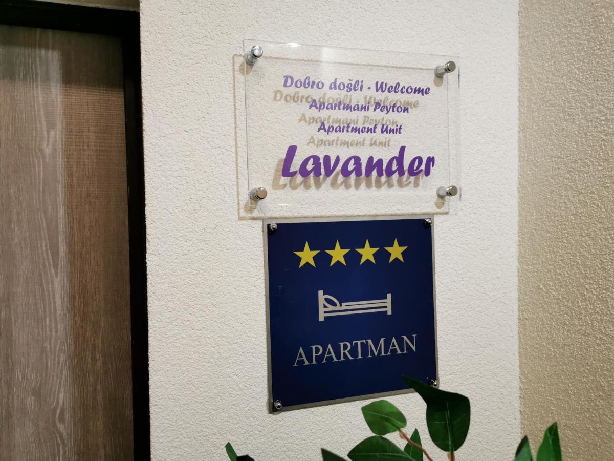 Apartmani Peyton Slavonski Brod Esterno foto