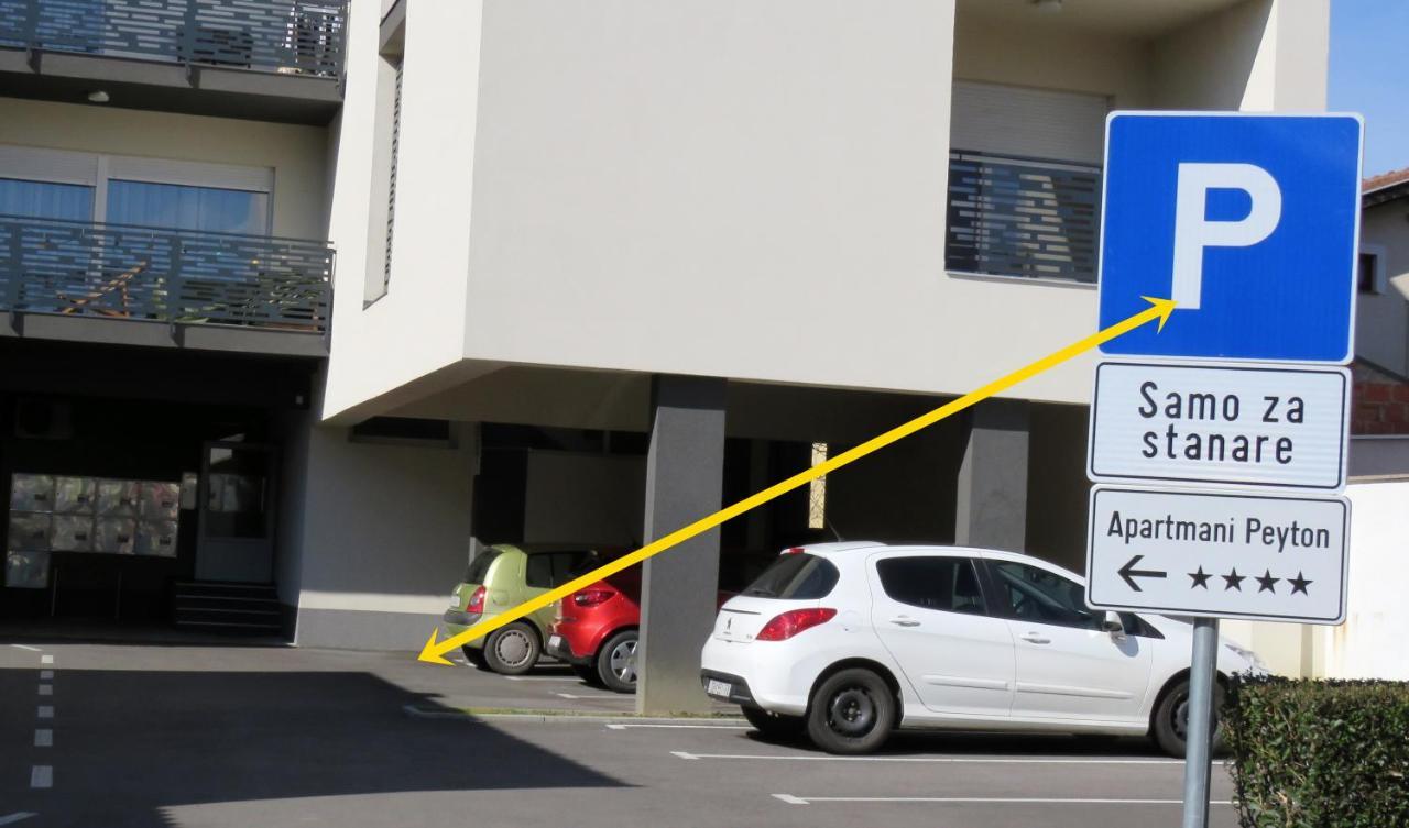 Apartmani Peyton Slavonski Brod Esterno foto
